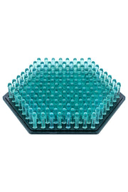Universal Packing Fingers™ — teal silicone fingers extended view