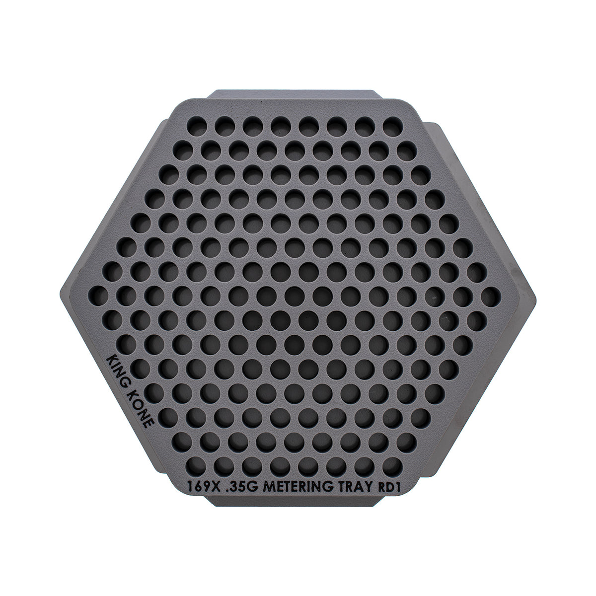 169X .35 Gram Metering Tray — top-down hero