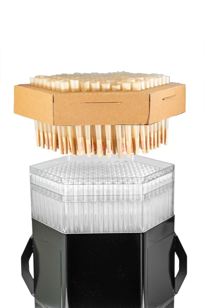 King Stax 169 Series – 70MM Cones (Bleached) – 1,183 Cones/box
